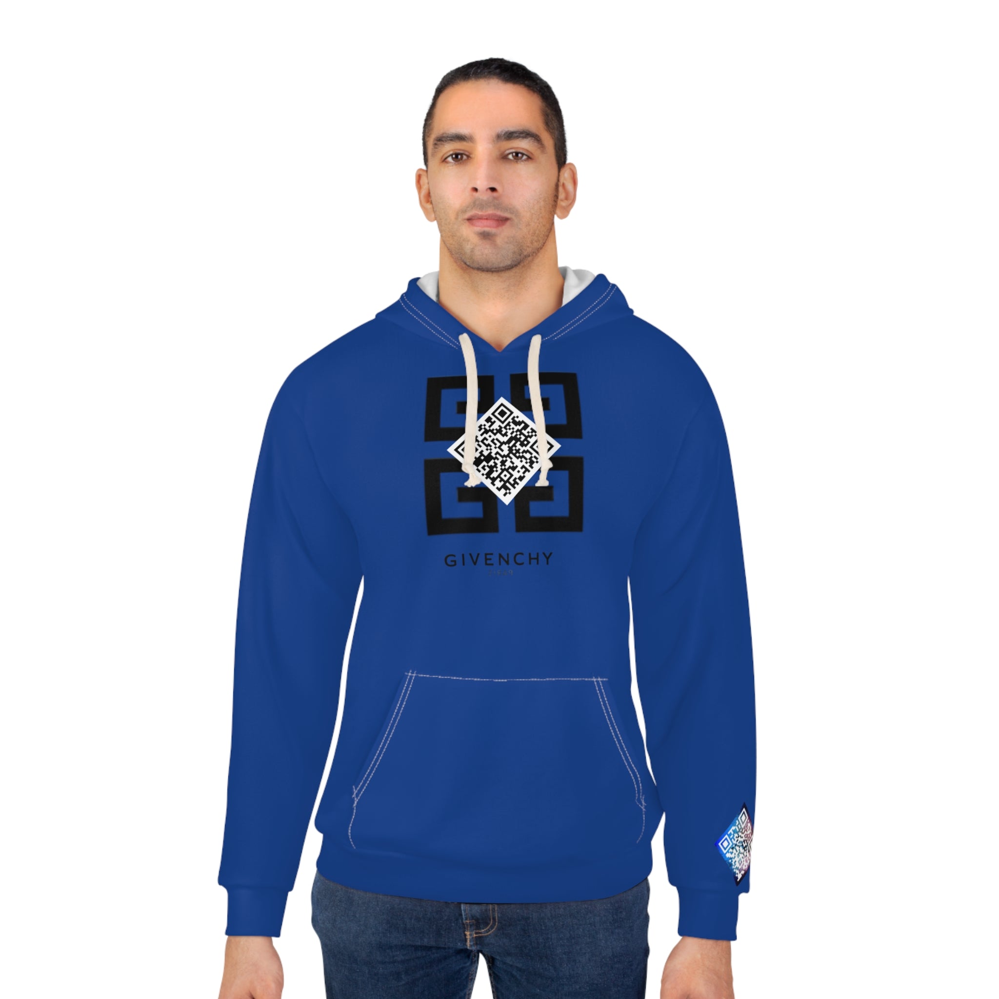 Givenchy Digital Tribute Unisex Pullover Hoodie (AOP)