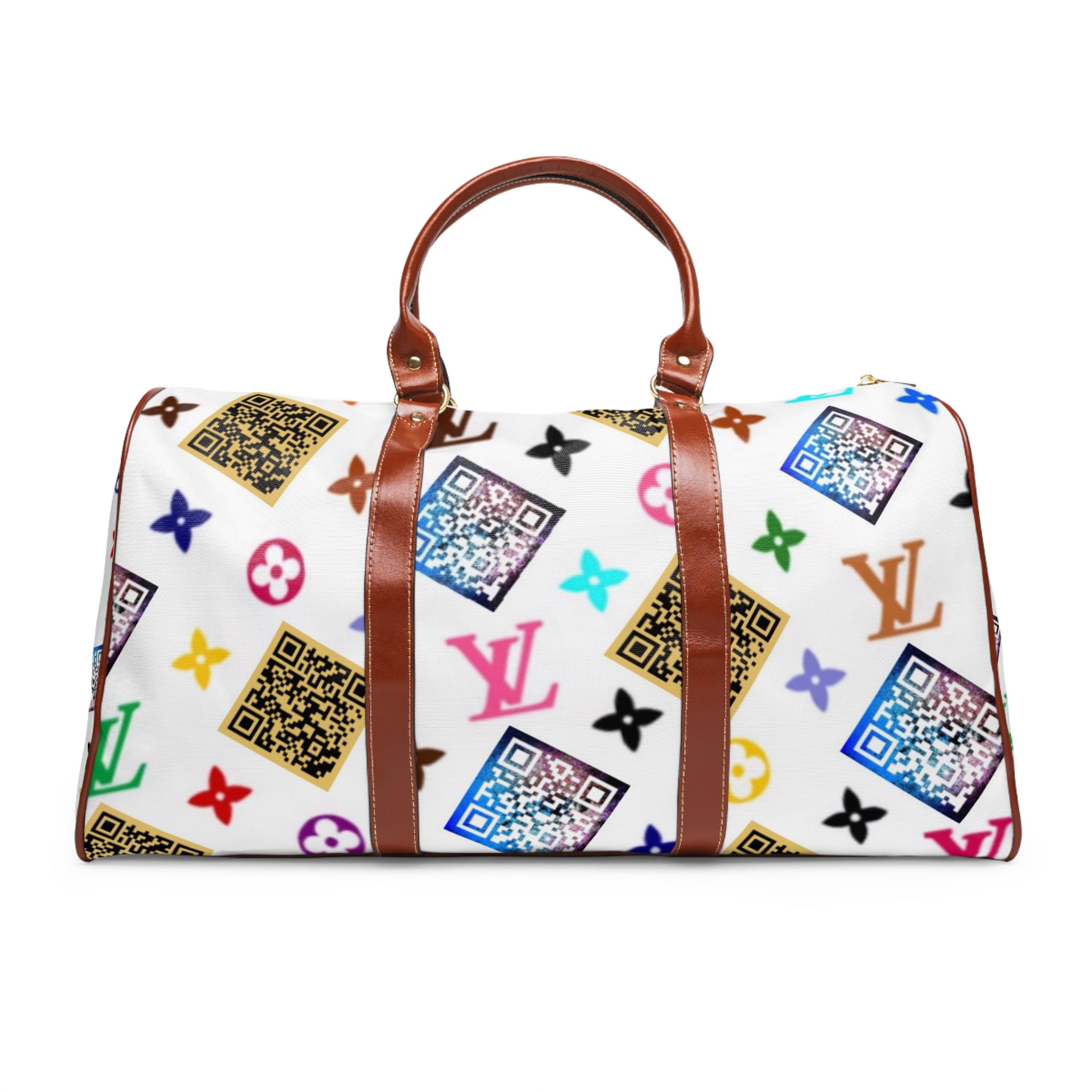 Digital Louis Vuitton Tribute Waterproof Unisex Travel Bag