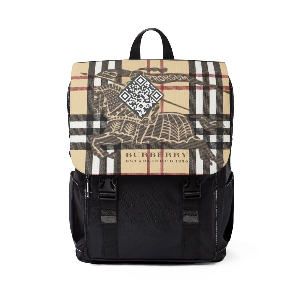 Burberry London Digital Tribute Unisex Casual Shoulder Backpack