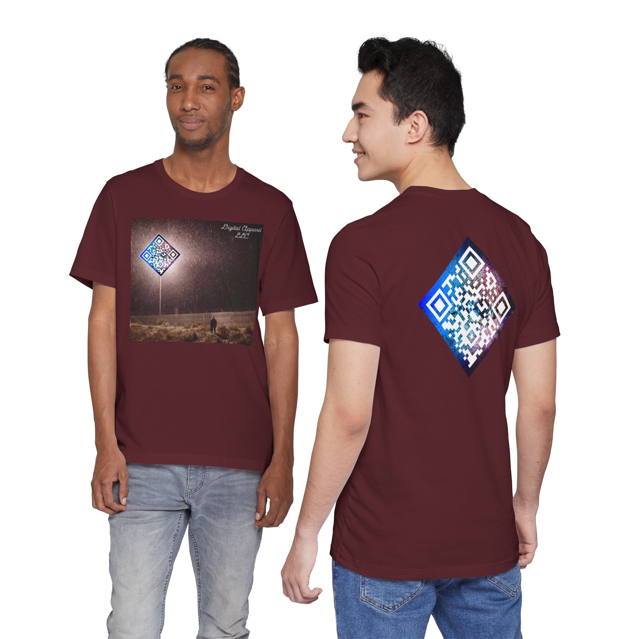 “Incredibili Digital Ostensionem” A.I. Digital Unisex Jersey Short Sleeve Tee