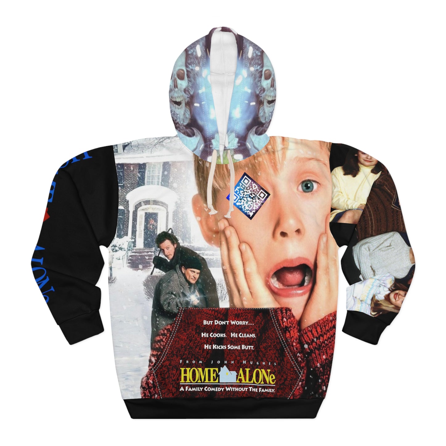 Home Alone Digital Tribute Unisex Pullover Hoodie (AOP)