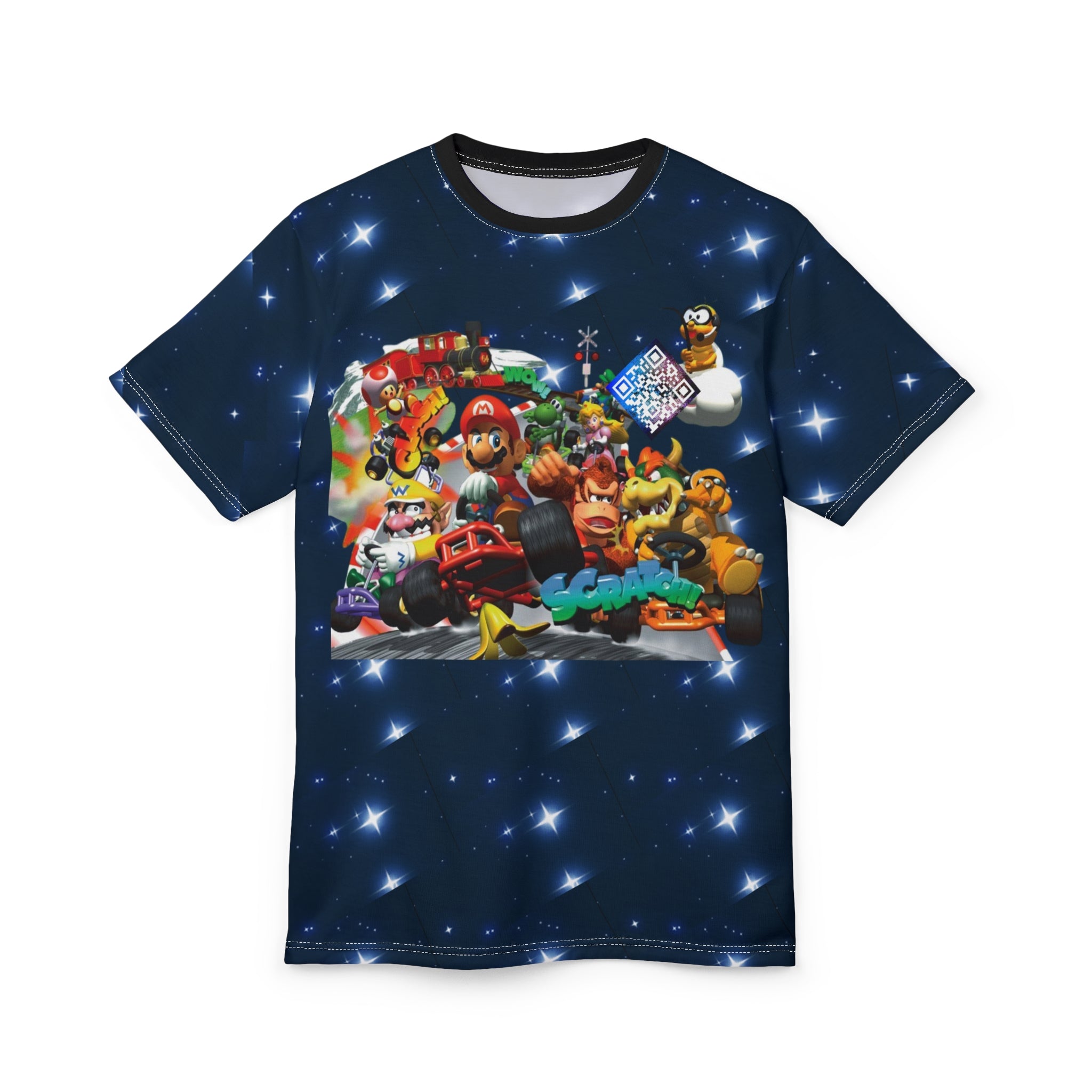 Digital Mario Kart 64 Retro Gaming Experience Tribute Tee