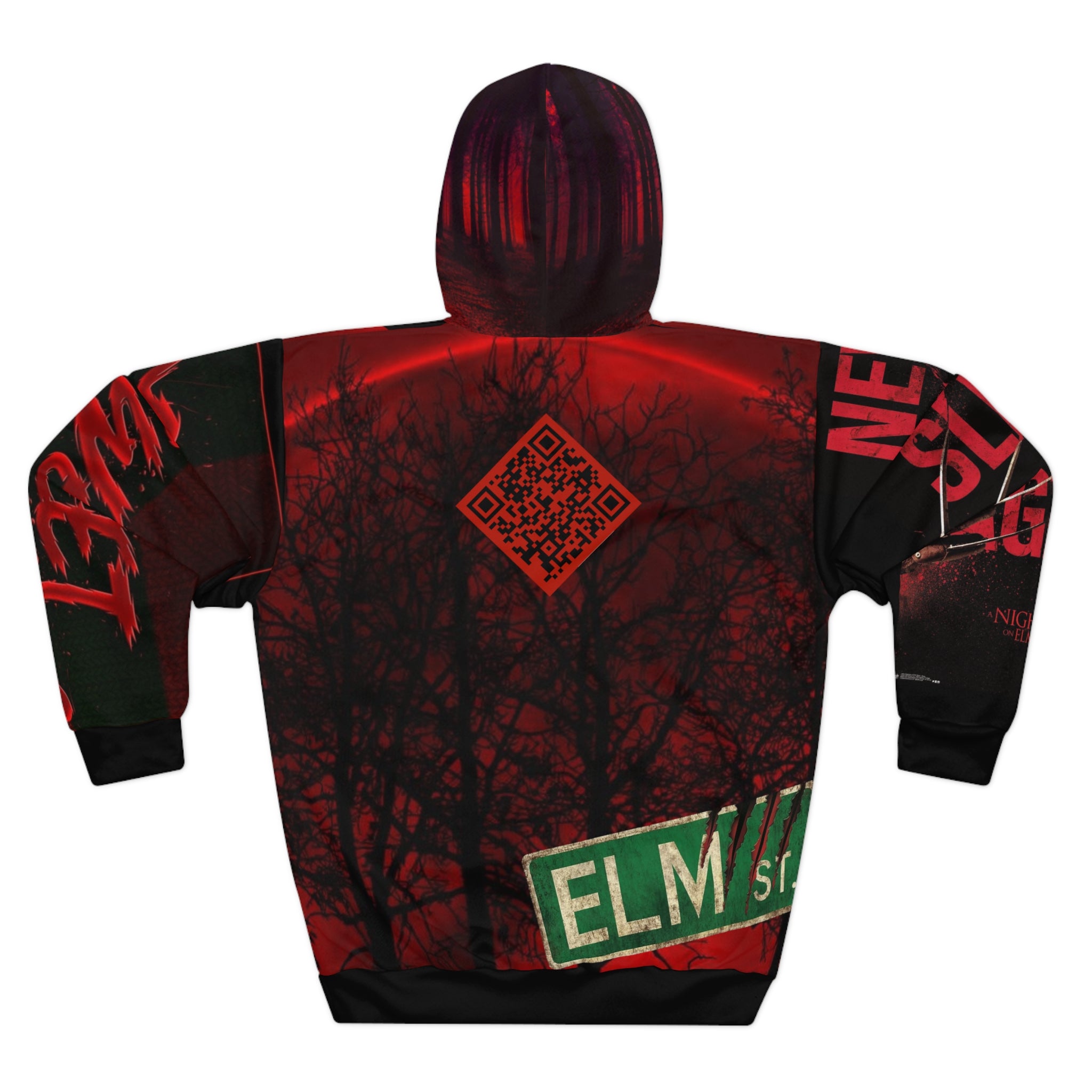 Freddy Krueger Digital Nightmare Unisex Pullover Hoodie (AOP)