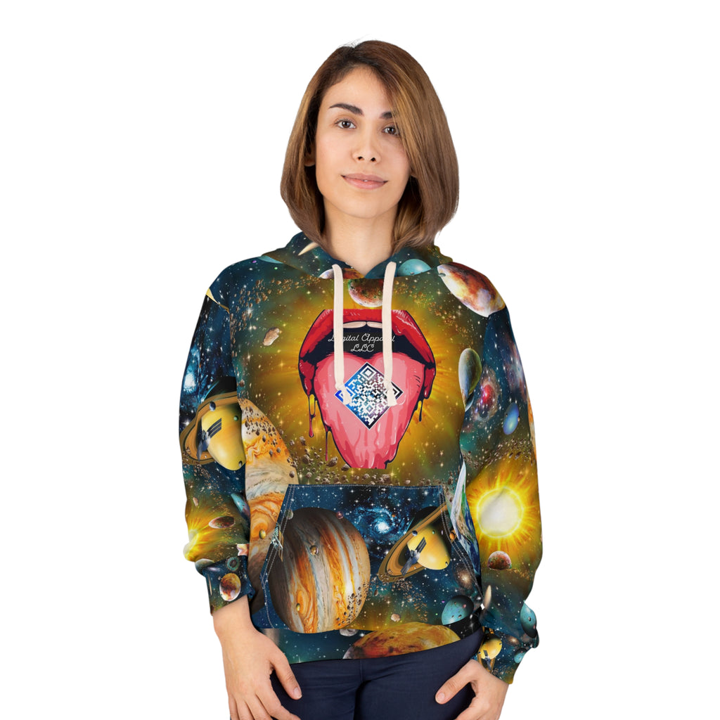 A.I. Galaxy Unisex Digital Pullover Hoodie (AOP)