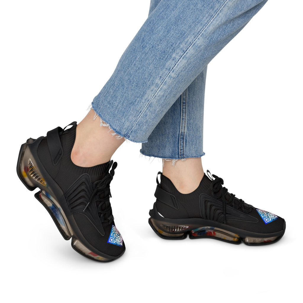 ‘’Dark Horse D-1’’ Artificially Intelligent Women's Digital Mesh Sneakers