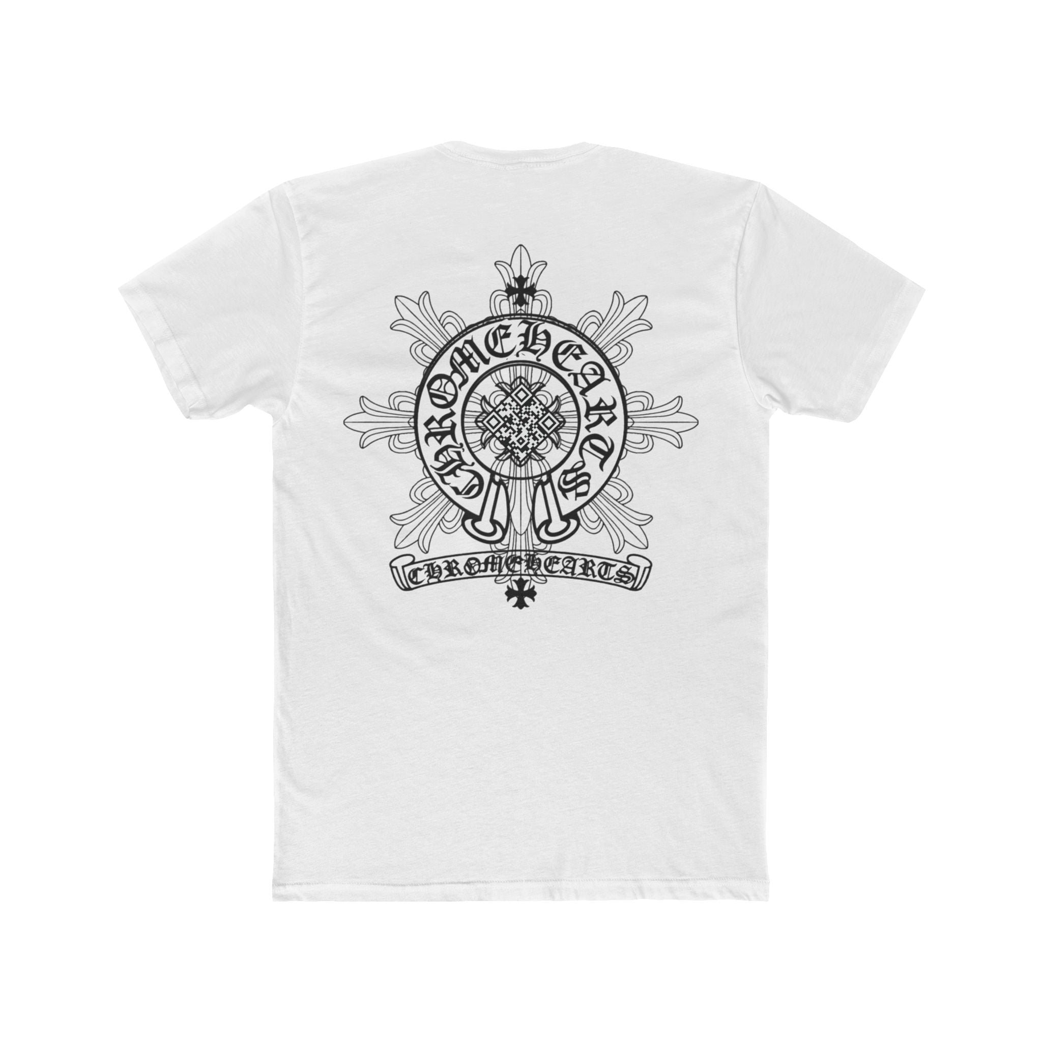 High Fashion Digital Chrome Hearts Tribute Unisex  Crew Tee