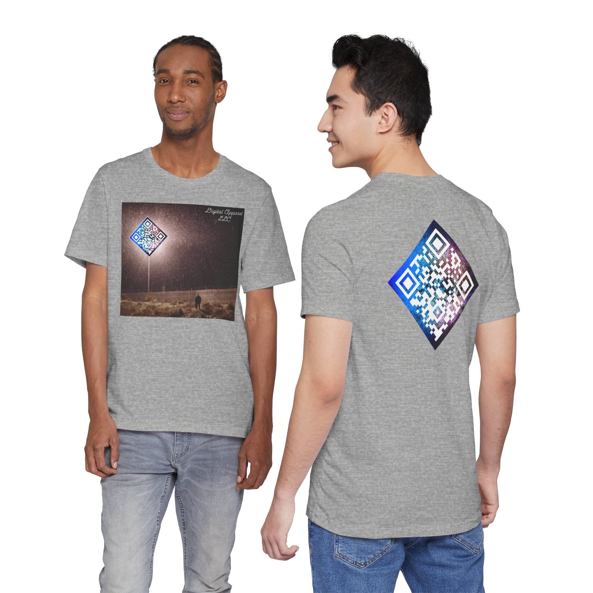 “Incredibili Digital Ostensionem” A.I. Digital Unisex Jersey Short Sleeve Tee