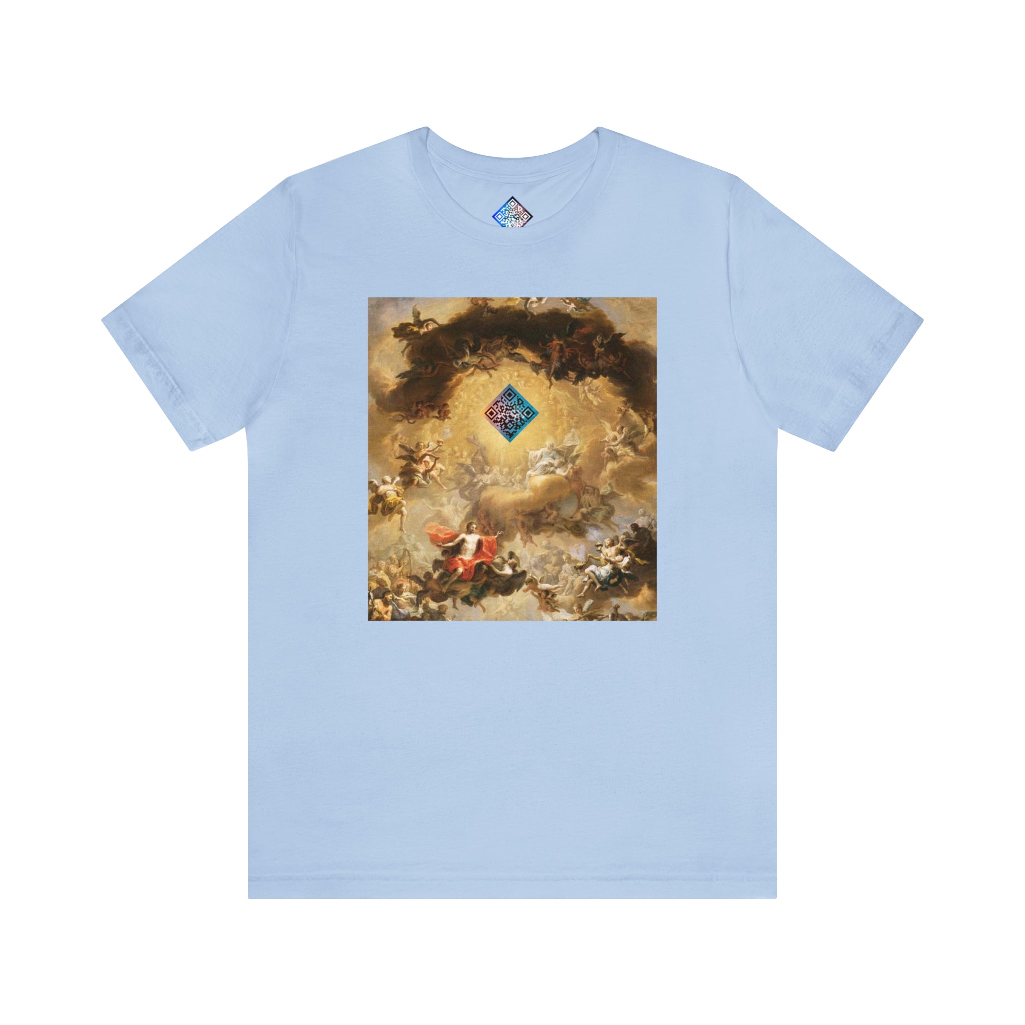 “The Coming” Artificially Intelligent, Digital Unisex Jersey Short Sleeve Tee