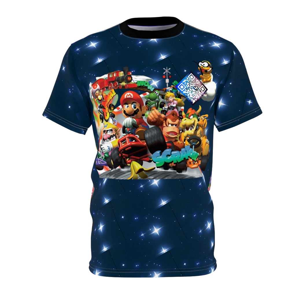 Digital Mario Kart 64 Retro Gaming Experience Tribute Tee