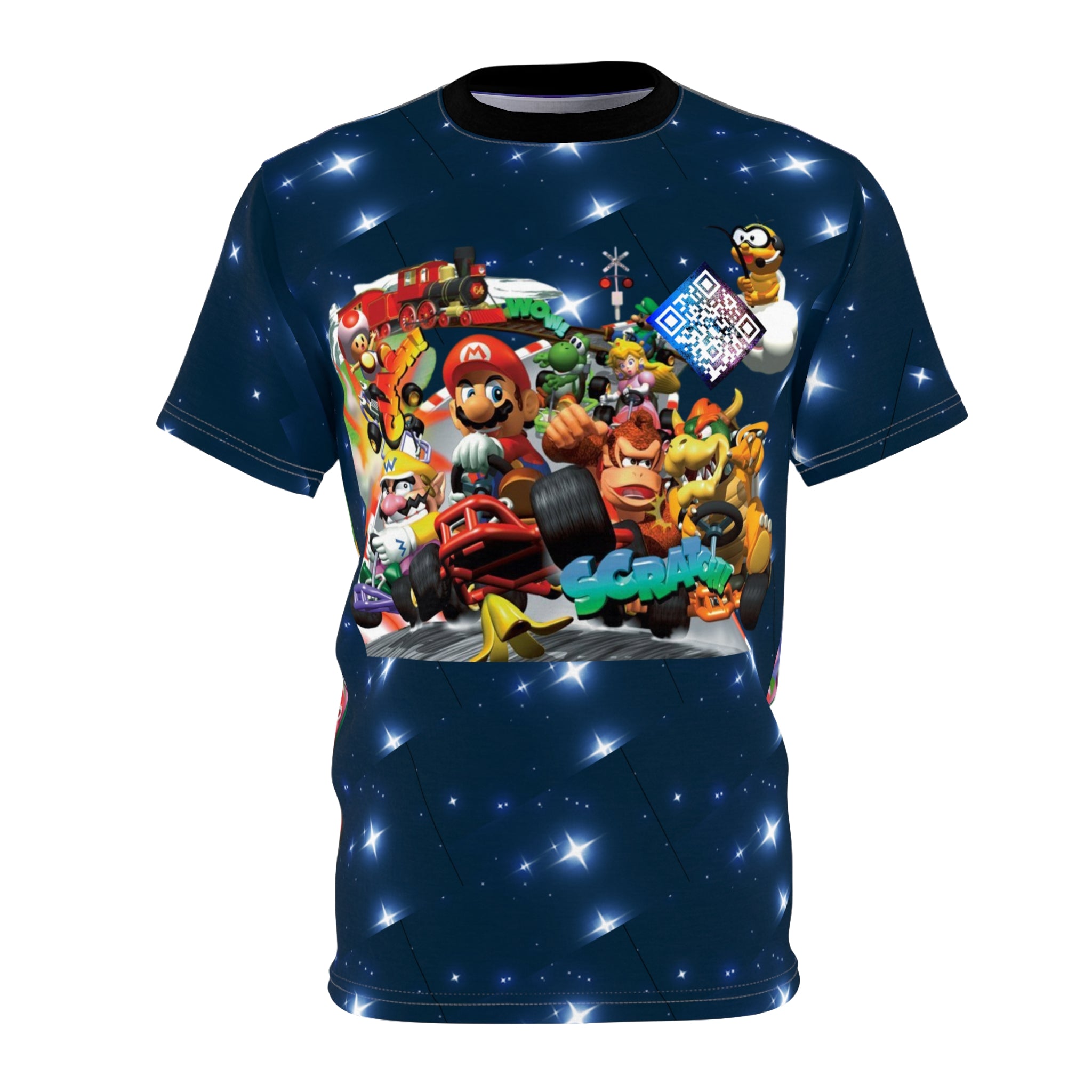 Digital Mario Kart 64 Retro Gaming Experience Tribute Tee