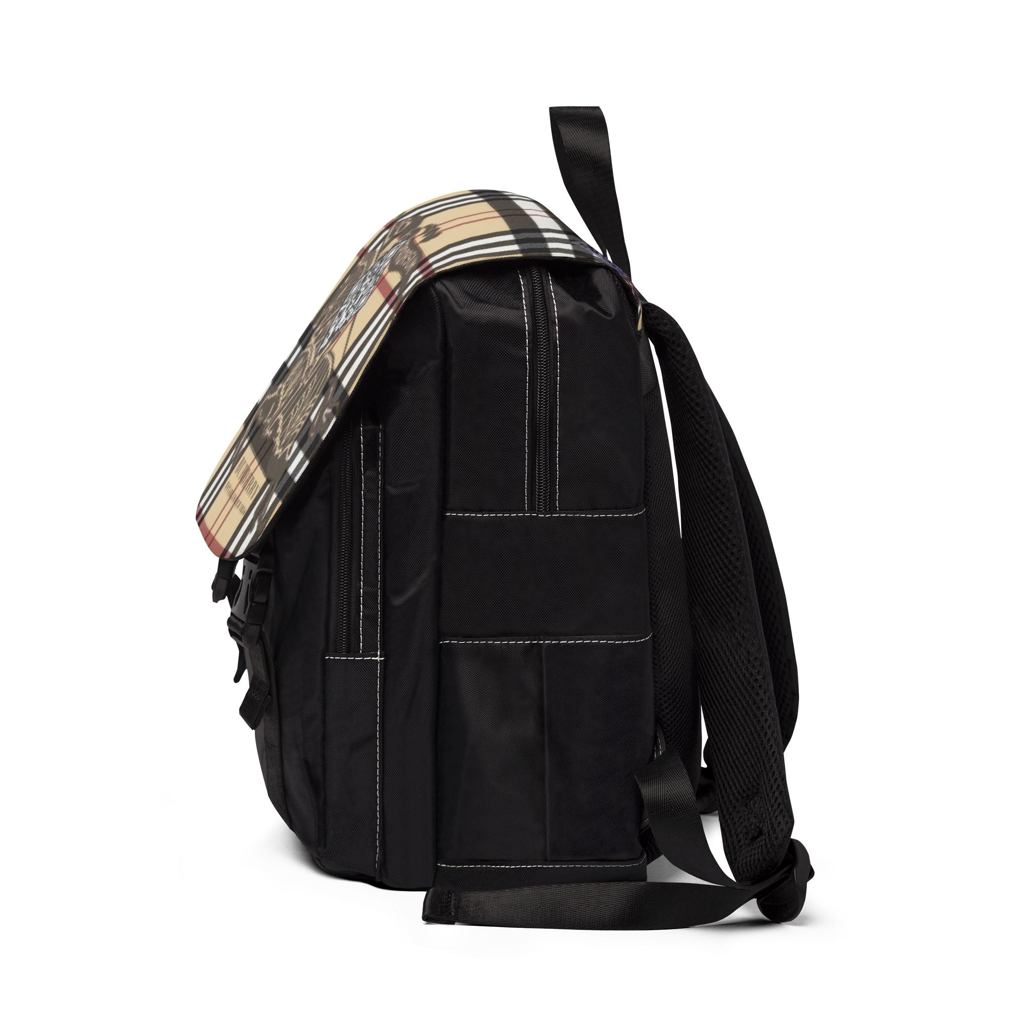 Burberry London Digital Tribute Unisex Casual Shoulder Backpack