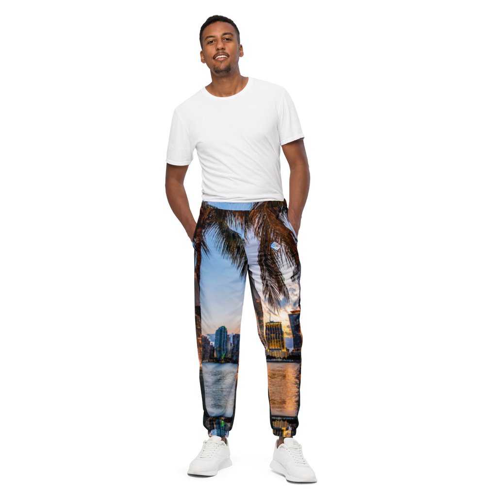 Miami Custom City Line Digital Track Pants