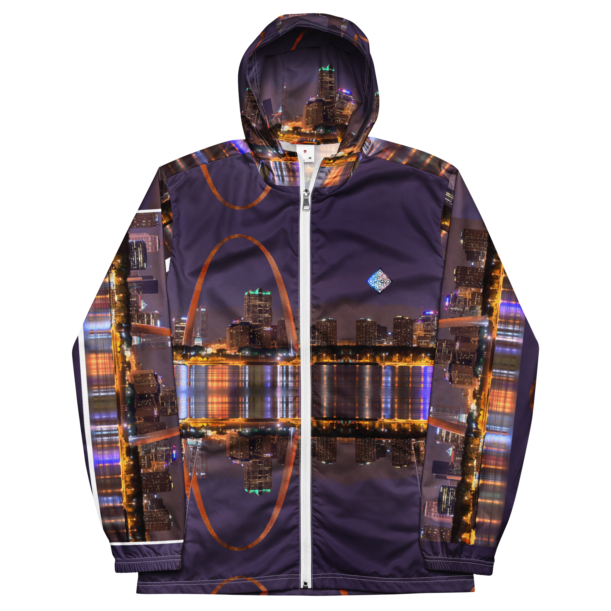 Custom City Line Digital Track jacket