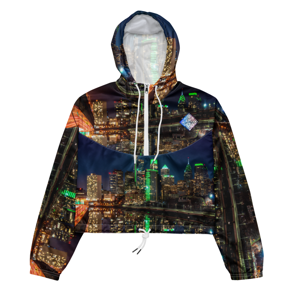 Philadelphia Custom City Line Cropped Digital Track Jacket