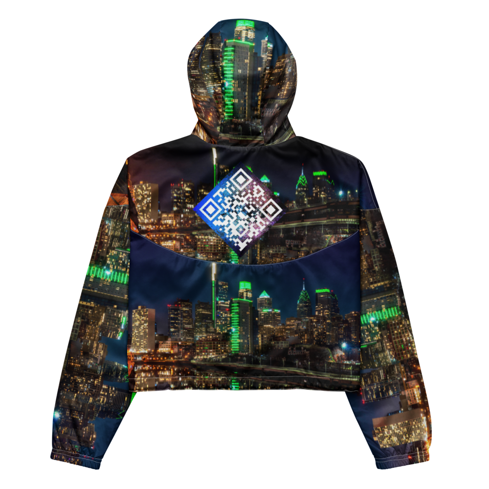 Philadelphia Custom City Line Cropped Digital Track Jacket