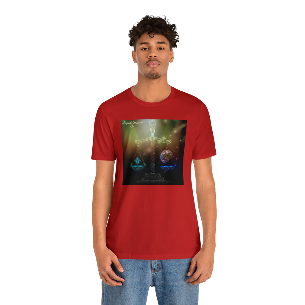 The “Balance” Digital Unisex Jersey Short Sleeve Tee
