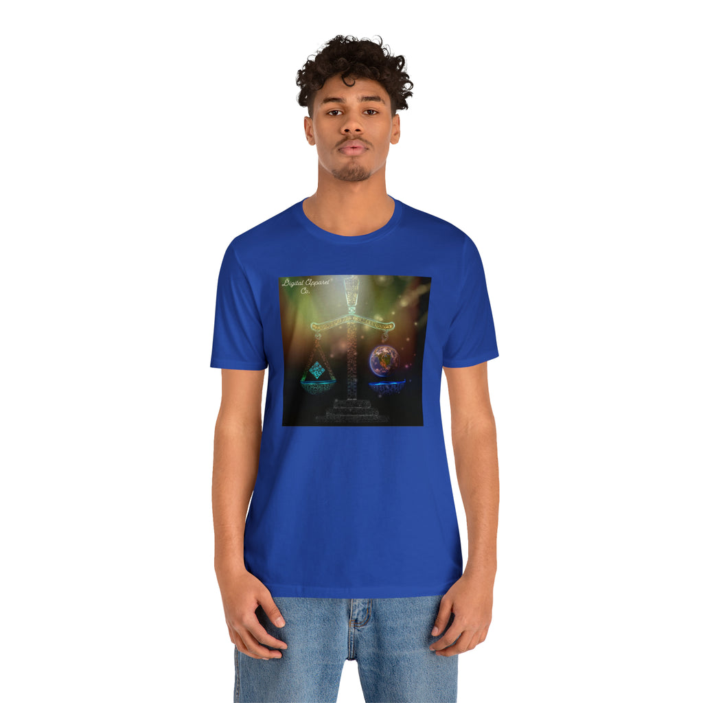 The “Balance” Digital Unisex Jersey Short Sleeve Tee