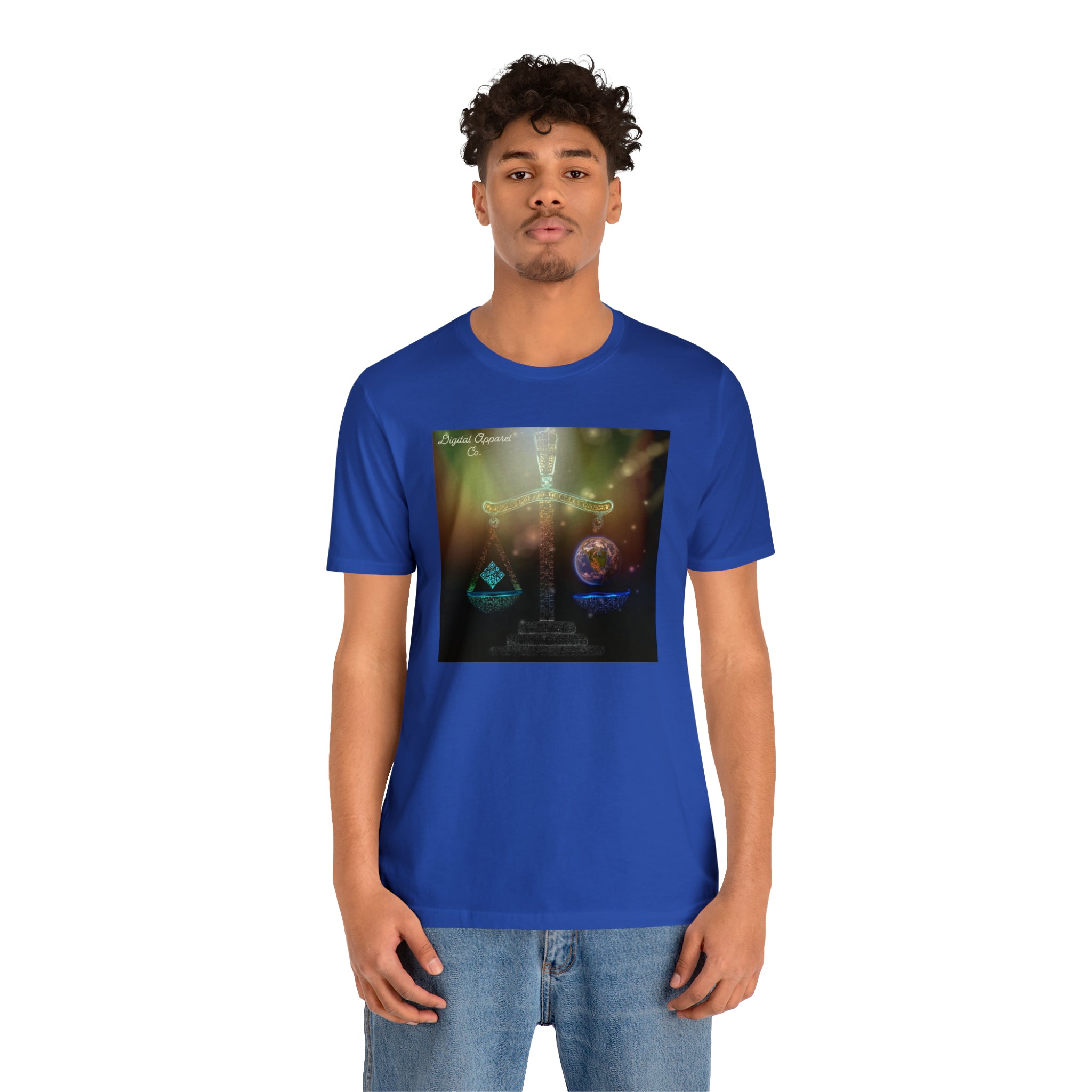 The “Balance” Digital Unisex Jersey Short Sleeve Tee
