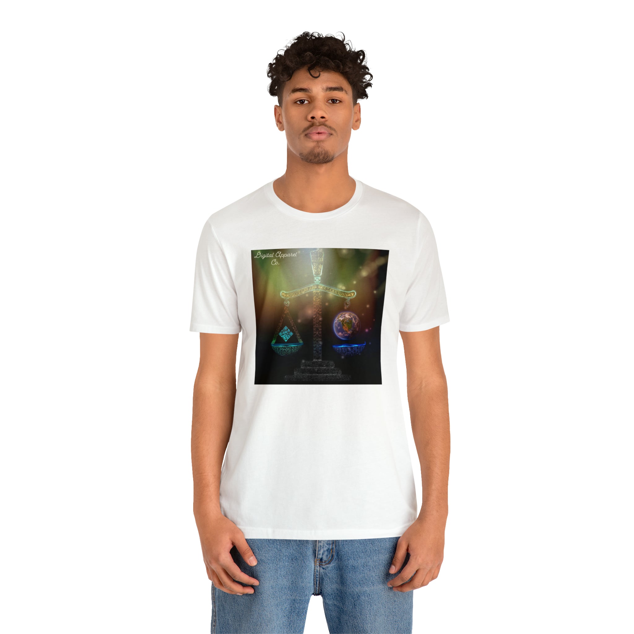 The “Balance” Digital Unisex Jersey Short Sleeve Tee