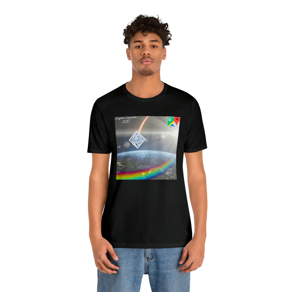 Artificially Intelligent GPS Digital Unisex Jersey Short Sleeve Tee