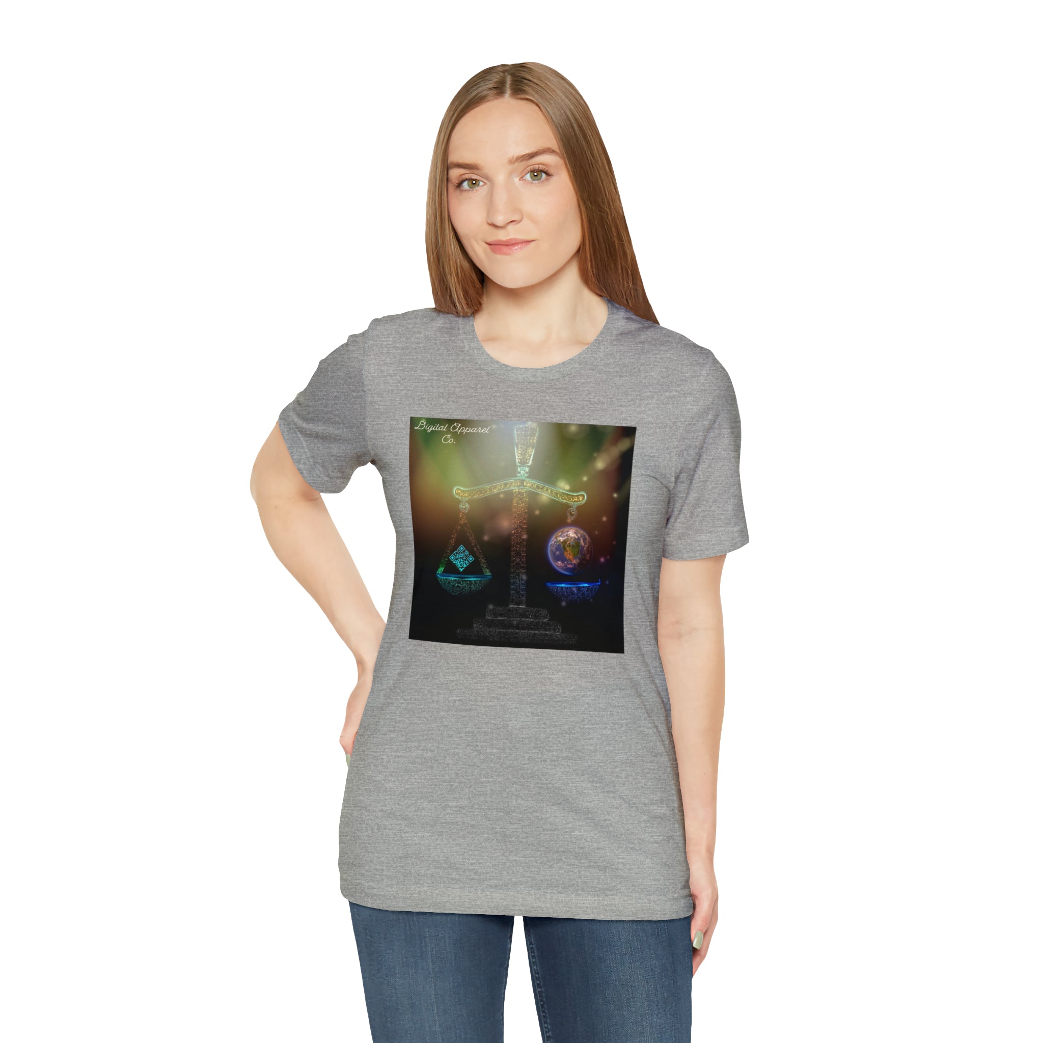 The “Balance” Digital Unisex Jersey Short Sleeve Tee