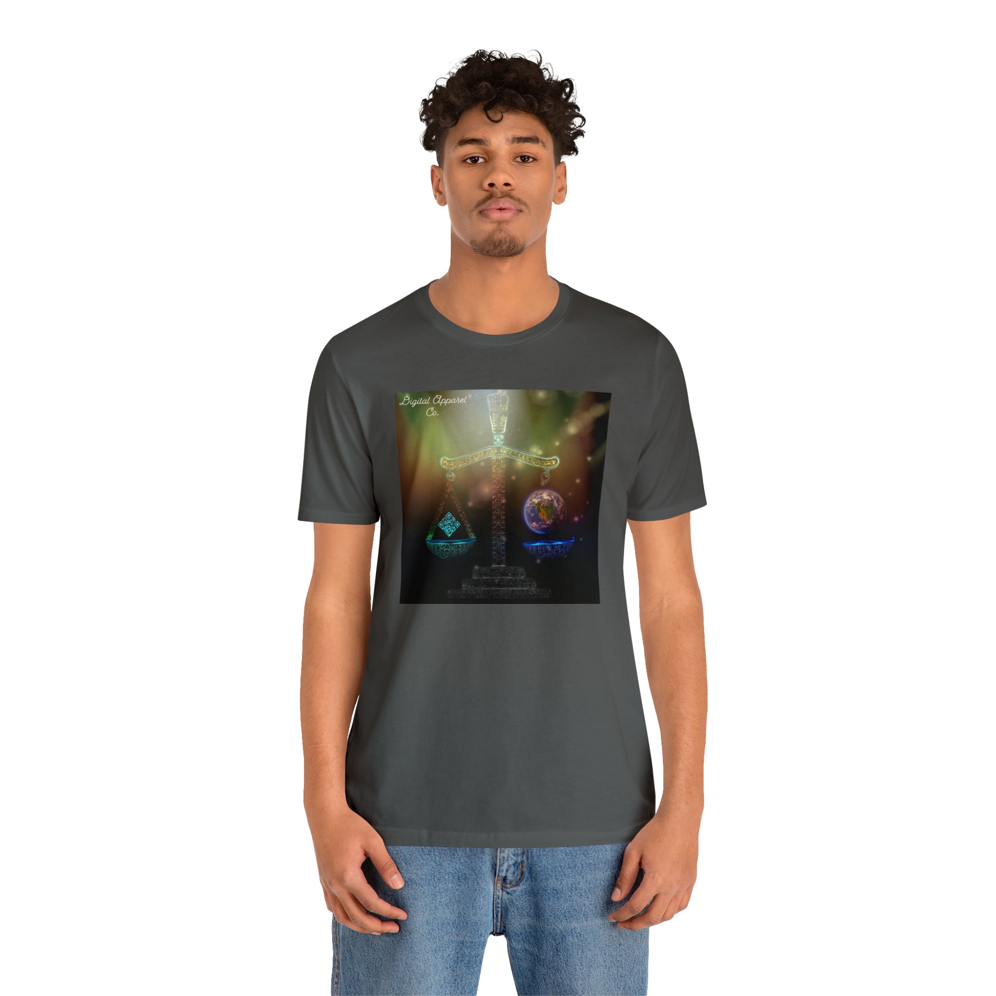 The “Balance” Digital Unisex Jersey Short Sleeve Tee